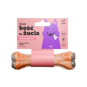 AZANKI Žirgo elnio odos kramtomasis kaulas - M/L 17cm10 cm