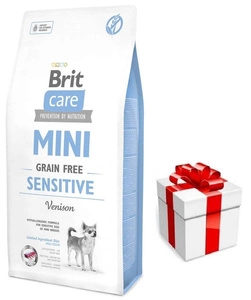 BRIT CARE Mini Grain-Free Sensitive 2kg + STAIGMENA ŠUNUI