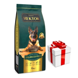 HEKTOR BALANCED Adult 15kg + Staigmena Šunui