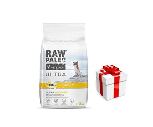 Vetexpert Raw Paleo Ultra Turkey Adult Mini 2kg + Staigmena Šunui