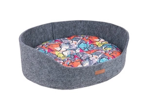 AMIPLAY- Ovali lova 2 in 1 Hygge- S