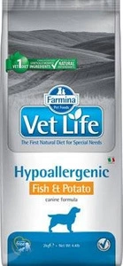 FARMINA Vet Life Hypoallergenic Fish & Potato 2kg