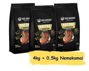 Paka Zwierzaka - Septintas dangus - Antis ir obuoliai 4kg + 0,5kg Nemokamai