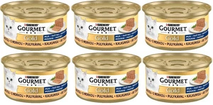 Purina Gourmet Gold putėsiai su kalakutiena 6x85g
