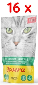 JOSERA Ančių paštetas su vištiena ir petražolėmis 16x85g