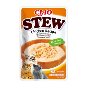 INABA Cat Ciao Stew - kreminis vištienos skonio ėdalas katėms 40g