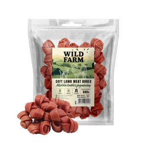 WILD FARM Minkšti ėrienos kubeliai 500g skanėstai šunims