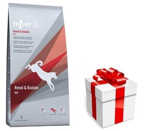 TROVET RID Renal & Oxalate (šuniui) 12,5kg + STAIGMENA ŠUNUI