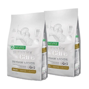 NATURES PROTECTION Superior Care Grain Free White Dog Junior visų veislių šunims 2x1,5kg
