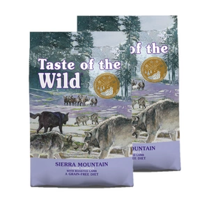 Taste of the Wild Sierra Mountain 2x2kg - 3% PIGIAU