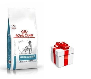 ROYAL CANIN Hypoallergenic Moderate Calorie HME23 14kg + STAIGMENA ŠUNUI