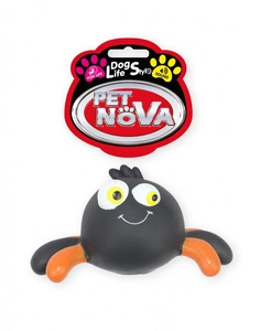 DOG LIFE STYLE Žmogus-voras su žvilgančiomis akimis, juodas, 15cm