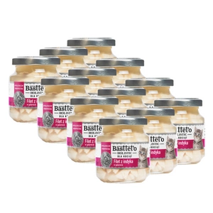 Basttet'o Holistinė kalakutienos filė galetėje kačiukams 12x130g