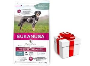 EUKANUBA Mono-Protein Salmon 2,3kg  + STAIGMENA ŠUNUI