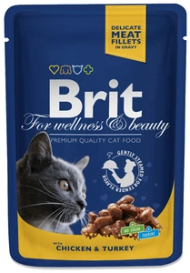 BRIT Cat vištiena ir kalakutiena 100g