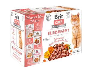 BRIT CARE Kačių filė su padažu 12x85g