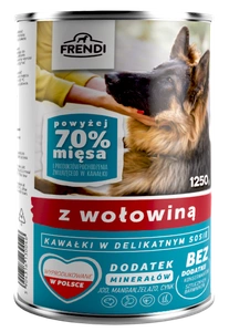 Frendi gabaliukai subtiliame padaže su jautiena 1250g