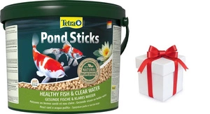 TETRA Pond Sticks 10l - kibiras naujos formulės + nemokamas žuvų maisto mėginys