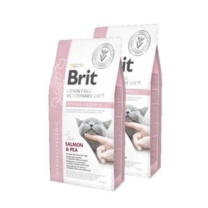 Brit gf veterinary diets cat Hypoallergenic 2x5kg