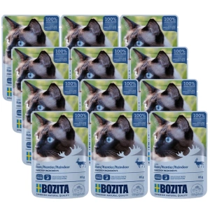 BOZITA Elnias Želė su elniais (paketėlis) 12x85g