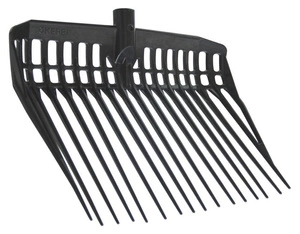 KERBL "EcoFork" stabili šakutė, be veleno, juoda