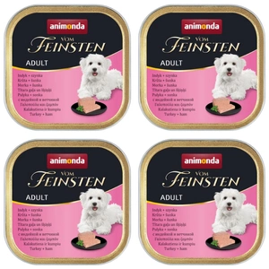ANIMONDA Dog Vom Feinsten Adult kalakutiena su kumpiu 22x150g
