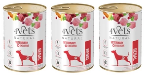 4Vets šunims Renal 3x400g
