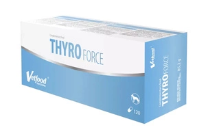VETFOOD Thyroforce 120 kapsulių.