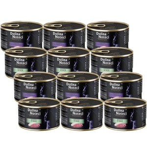 DOLINA NOTECI Premium Sterilised katėms SKONIŲ MIŠINYS 12x185g