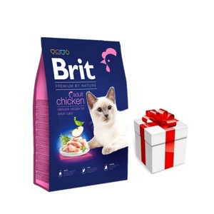 BRIT Premium By Nature Adult Cat Chicken 1,5kg + Staigmena katei