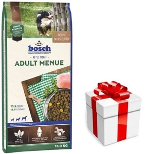 "Bosch" suaugusiųjų meniu, paukštiena (naujas receptas) 15kg + STAIGMENA ŠUNUI