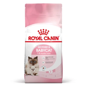 ROYAL CANIN Mother&amp;Babycat 2kg sausas ėdalas nėščioms ir žindančioms katėms ir kačiukams nuo 1 iki 4 mėnesių amžiaus