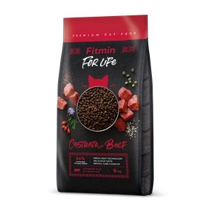 FITMIN Cat For Life Kastratinė jautiena 8kg