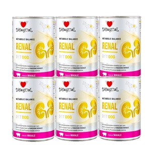 Disugual Veterinary drėgnas šunų maistas RENAL Pork (suaugusiems) 6x400g
