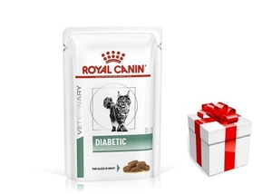 ROYAL CANIN Diabetic DS46 12x85g paketėlis + STAIGMENA KATEI