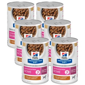 Hill's Prescription Diet Gastrointestinal Biome su vištiena 6x354 g
