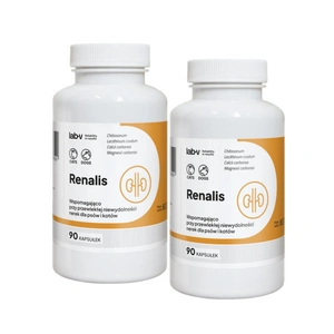 LAB-V Renalis - Pagalba šunims ir katėms esant lėtiniam inkstų nepakankamumui 2x90 kapsulių