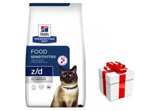 HILL'S PD Prescription Diet Feline z/d Jautrumas maistui 1,5kg + Staigmena katei