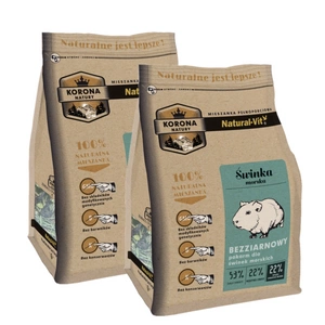 KORONA NATURY Natural-Vit maistas jūrų kiaulytėms 2x750g