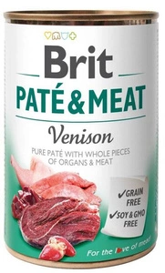 BRIT PATE & MEAT VENISON 400g
