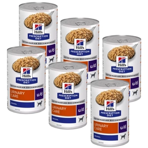 HILL'S PD Prescription Diet Canine u/d 6x370g - skardinė