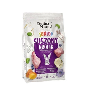 DOLINA NOTECI Premium Junior triušių sausas maistas šunims 4kg