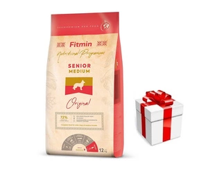 FITMIN Medium Senior 12kg + STAIGMENA ŠUNUI