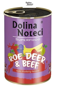DOLINA NOTECI PREMIUM SUPERFOOD ikrai ir jautiena 6x400g