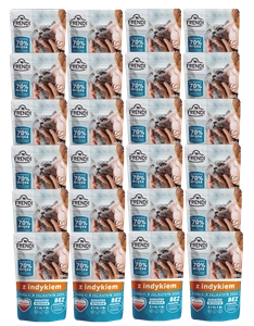 Frendi gabaliukai švelniame kalakutienos padaže 24x100g