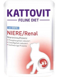 Kattovit Niere/Renal ančių 85g paketėlis