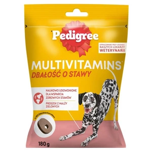 PEDIGREE Multivitaminai sąnarių priežiūrai - papildomas pašaras suaugusiems šunims, vištienos skonio, 180 g