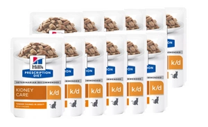 HILL'S PD Prescription Diet k/d Feline with Chicken su vištiena 12x85g