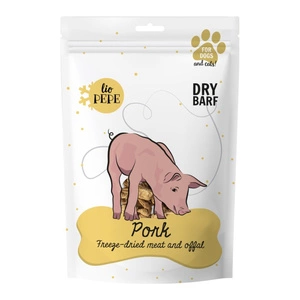 PAKA ZWIERZAKA - Lio PEPE Kiauliena (kiaulienos nugarinė) liofilizuotas skanėstas 60g