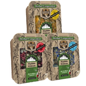 Korona Natury Pašaras triušiams ir graužikams, įvairių skonių, 3x70 g